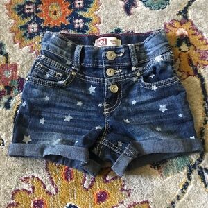 l.e.I Morgan high-rise Children shorts size 6